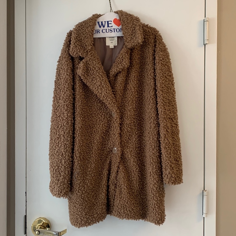 Garage fuzzy coat